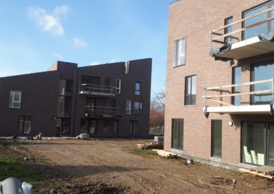 2017 – 2019 Nieuwerkerken – nieuwbouw van  8 huurappartementen en 6 koopappartementen